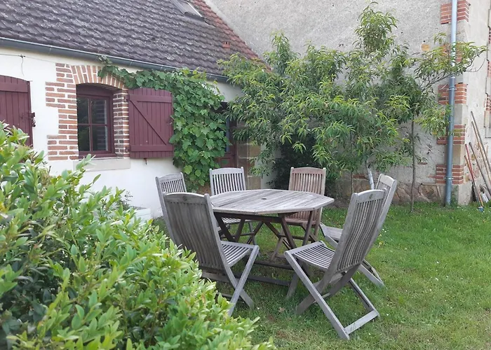 Confortable Proche Moulins Avec Jardin & Poele A Bois - Fr-1-489-463 Prázdninový dům Toulon-sur-Allier